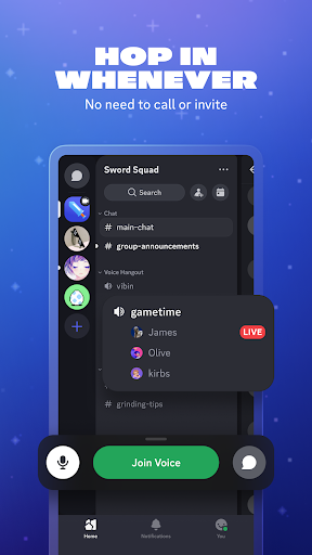 Общайтесь и играйте с Discord